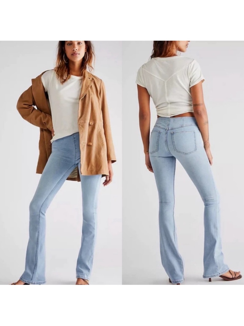 Free People Jenny High Rise Bootcut Jeans